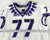 2019-24 Texas Christian TCU Frogs #77 Game Used White Jersey Football NP R 48 30