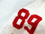 2012 San Francisco 49ers #89 Game Issued White Jersey 40 DP104315