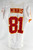 2002 Kansas City Chiefs Snoop Minnis #81 Game Issued White Jersey 44 157