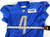 2014 Detroit Lions #4 Game Used Blue Practice Jersey 48 243