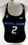 2018 Boise State Broncos #2 Game Used Black Jersey 60th P Beach Volleyball S 2