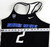 2018 Boise State Broncos #2 Game Used Black Jersey 60th P Beach Volleyball S 2
