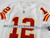 2002 Kansas City Chiefs #12 Game Issued White Jersey 42 161
