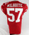 2016 San Francisco 49ers Michael Wilhoite #57 Game Issued Red Jersey 44 900