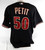 2007 Arizona Diamondbacks Yusmeiro Petit #50 Game Used Black Jersey 52 492