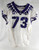 2019-24 Texas Christian TCU Frogs #73 Game Used White Jersey Football NP R 50 24