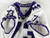 2019-24 Texas Christian TCU Frogs #73 Game Used White Jersey Football NP R 50 24
