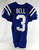 2013 Indianapolis Colts Devon Bell #3 Game Issued Pos Used Blue Jersey 42 539