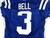 2013 Indianapolis Colts Devon Bell #3 Game Issued Pos Used Blue Jersey 42 539
