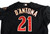 2008 Arizona Diamondbacks Jamie D'Antona #21 Game Used Black Jersey 10 P 50 97