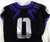 2019-24 Texas Christian TCU Frogs #0 Game Used Black Jersey Football NP R 42 911