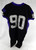 2010s Texas Christian TCU Frogs #90 Game Used Black Jersey Football NP R XL 921