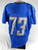 2017 Detroit Lions Greg Robinson #73 Game Used Blue Practice Jersey 52 245
