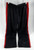 2005 San Francisco 49ers # Game Used Black Football Travel Pants XL 019
