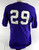 2010s Texas Christian TCU Horned Frogs #29 Game Used Purple Jersey Baseball L 2