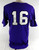 2010s Texas Christian TCU Horned Frogs #16 Game Used Purple Jersey Baseball L 6