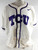 2015 Texas Christian TCU Horned Frogs #1 Game Used White Jersey Baseball 60 099