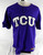 2010s Texas Christian TCU Horned Frogs #28 Game Used Purple Jersey Baseball L 3
