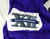 2010s Texas Christian TCU Horned Frogs #28 Game Used Purple Jersey Baseball L 3