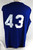 Orlando Magic #43 Game Issued Pos Used Blue Tank Top Shirt 2XL 587