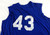 Orlando Magic #43 Game Issued Pos Used Blue Tank Top Shirt 2XL 587