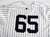 2024 New York Yankees Nestor Cortes #65 Game Issued White Jersey World Series 9