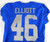 2019 Detroit Lions DeShon Elliott #46 Game Issued Blue Jersey Thanksgiving 38 3