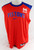 2024-25 Detroit Pistons Jalen Duren #0 Game Used Red Tank Top Shirt XL 389