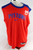 2024-25 Detroit Pistons Simone Fontecchio #19 Game Used Red Tank Top Shirt XL 1