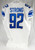 2019 Detroit Lions Kevin Strong #92 Game Used White Jersey 46 387