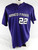 2012 Texas Christian TCU Horned Frogs #22 Game Used Purple Jersey Baseball 48 6