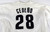 1998 Houston Astros Cedeno #28 Game Used White Jersey GCL 48 585