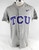 2017 Texas Christian TCU Horned Frogs Blank Game Issued Grey Jersey Baseball L 8