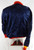Houston Astros #57 Game Used Navy Bench Jacket XL 129