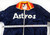 Houston Astros #57 Game Used Navy Bench Jacket XL 129