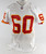 2003 Kansas City Chiefs Donald Willis #60 Game Issued White Jersey 52 156