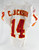 2002 Kansas City Chiefs C.Jackson #14 Game Used White Jersey 44 163
