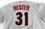 2009 Arizona Diamondbacks John Hester #31 Game Used Grey Jersey 50 290