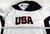 2000s Team USA Basketball Game Issued White Warm Up Jacket 4XL 578