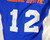 2017 Boise State Broncos #12 Game Used Blue Jersey Beach Volleyball M 119