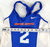 2017 Boise State Broncos #2 Game Used Blue Jersey Beach Volleyball S 121
