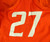 2017 Boise State Broncos #27 Game Used Orange Jersey Beach Volleyball M 123