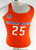 2017 Boise State Broncos #25 Game Used Orange Jersey Beach Volleyball S 124