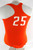 2017 Boise State Broncos #25 Game Used Orange Jersey Beach Volleyball S 124