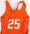 2017 Boise State Broncos #25 Game Used Orange Jersey Beach Volleyball S 124