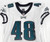 2021 Philadelphia Eagles Patrick Johnson #48 Game Used White Jersey 44 DP71363