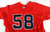 Gwinnett Braves #58 Game Used Red Jersey XL 194