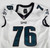 2023 Philadelphia Eagles Tyrese Robinson #76 Game Used White Jersey 48 DP71292