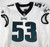 2019 Philadelphia Eagles Christian Elliss #53 Game Used White Jersey 42 DP71477