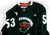 2024 Minnesota Wild Matthew Sop #53 Game Issued P Used Green Practice Jersey DC